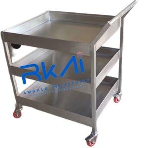 Stainless Steel Utility Trolley